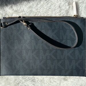 Navy Blue Michael Kors inside purse wallet only new